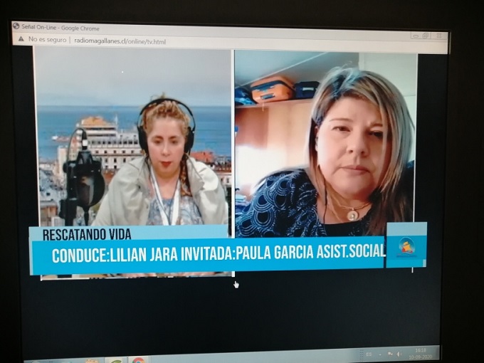 El programa radial "Rescatando vidas" tiene cobertura regional en Magallanes.