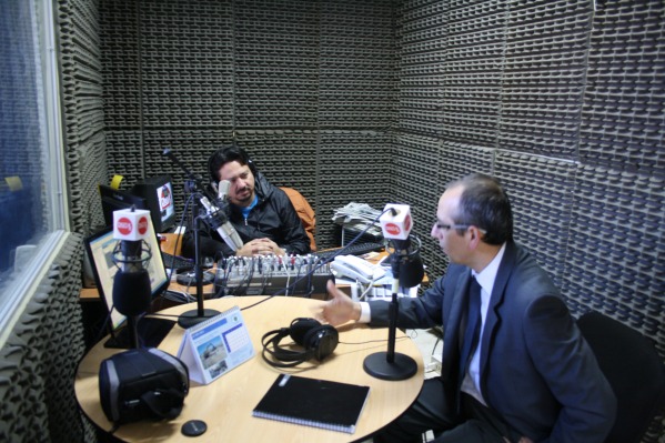 El Jefe de Estudios, Renato Gonz&aacute;lez en Radio Digital
