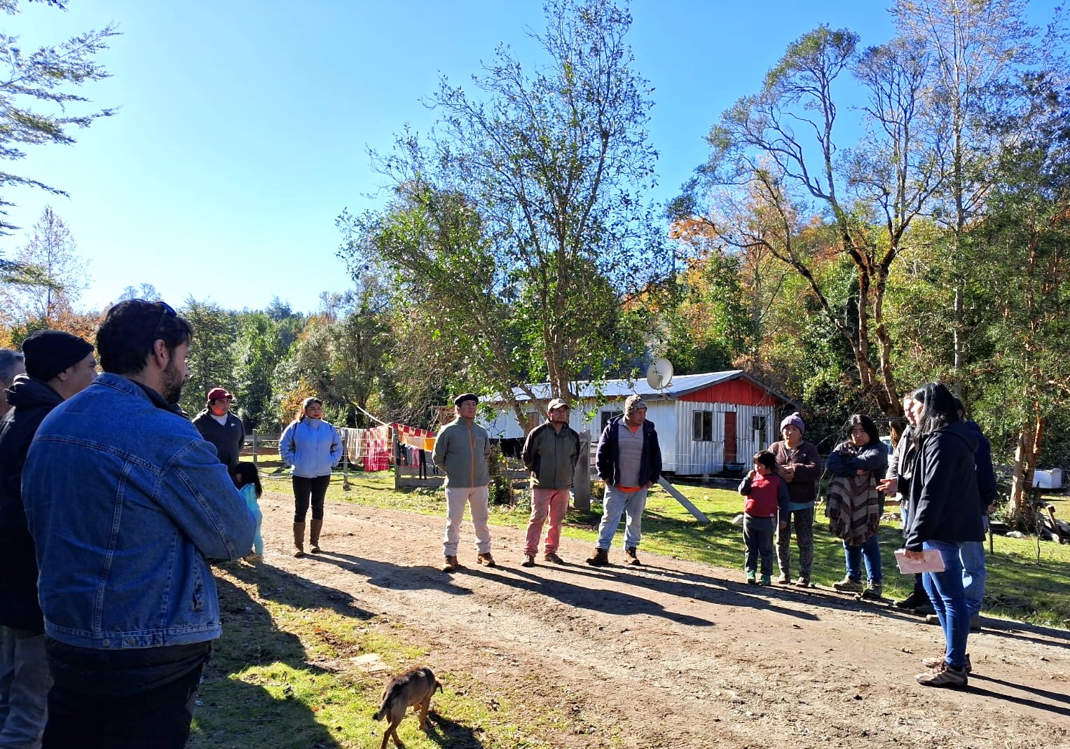 Los defensores explicaron a los comuneros sus derechos en el sistema penal y algunos aspectos del peritaje antropol&oacute;gico que presentar&aacute;n.