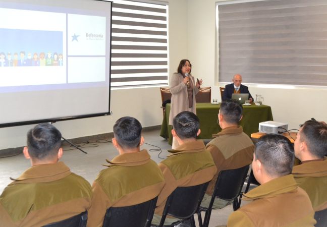 La exposi&oacute;n convoc&oacute; a 240 alumnos y alumnas del primer a&ntilde;o de instrucci&oacute;n.