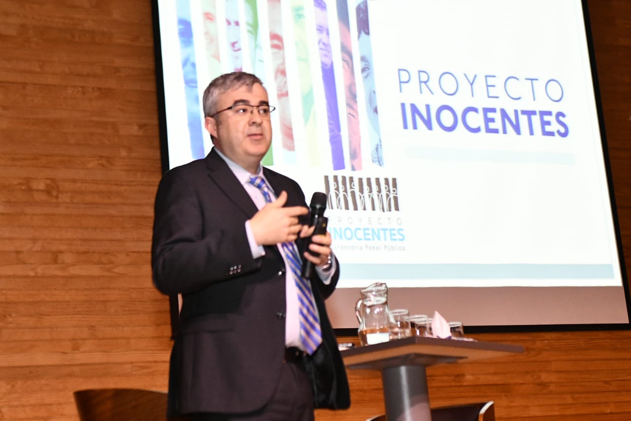 Pablo Ardouin dio a conocer el portal del "Proyecto Inocentes" y el prop&oacute;sito de esta iniciativa.