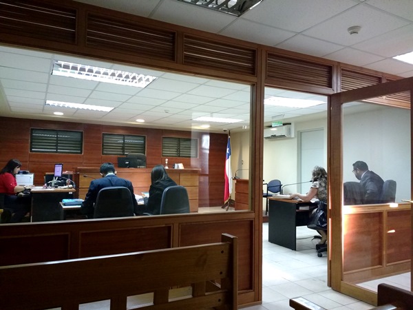 La sala del Tribunal de Garant&iacute;a de Pozo Almonte. 