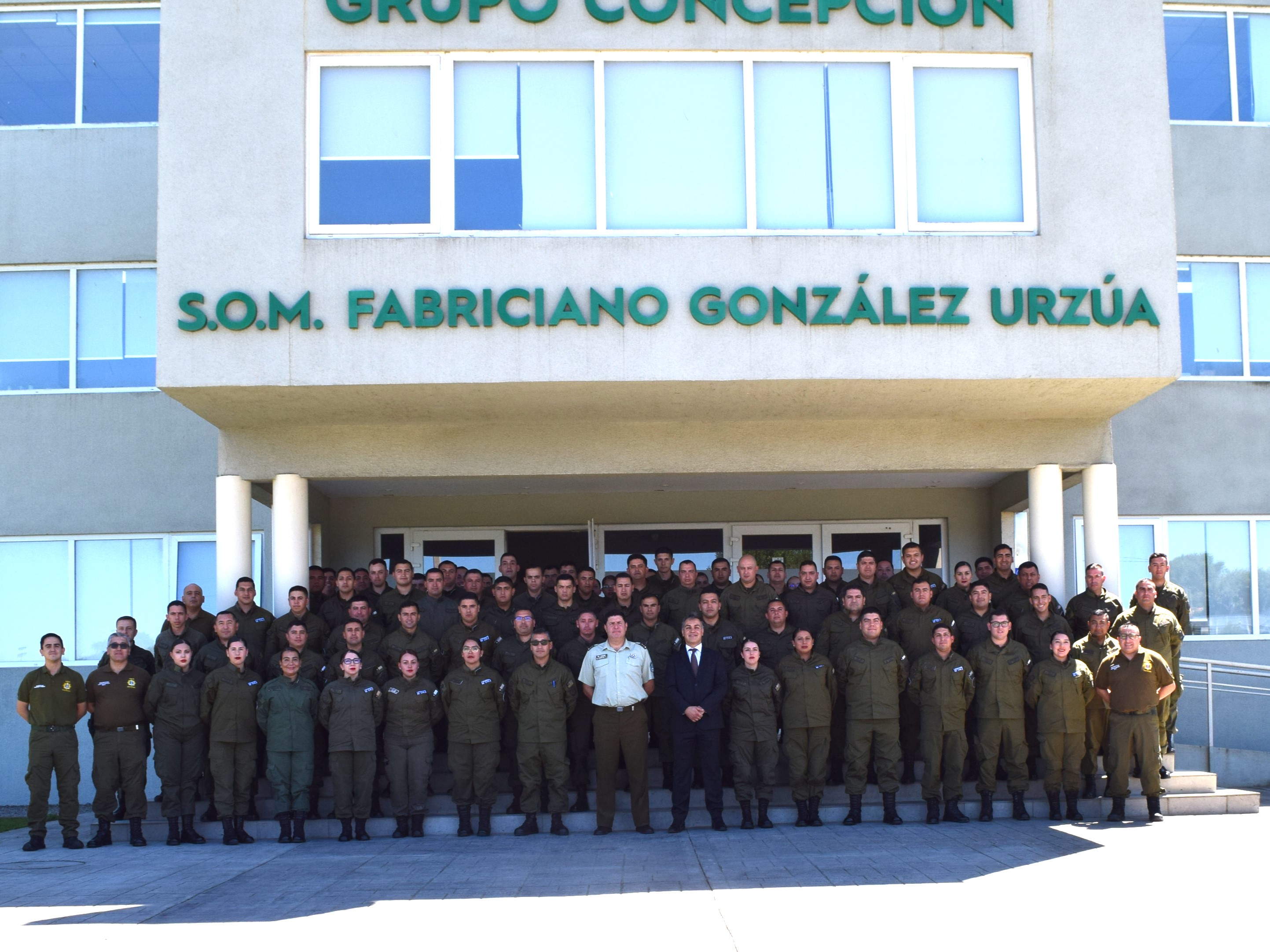 La actividad de realiz&oacute; en la Escuela de Suboficiales Grupo Concepcion, con una alta convocatoria. 