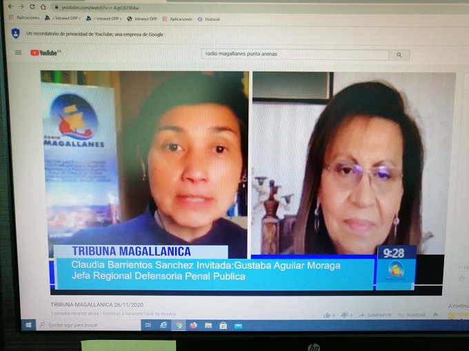 La Defensora Regional, Gustava Aguilar, dijo estar orgullosa de liderar un equipo de funcionarios y funcionarias con alta vocaci&oacute;n de servicio.