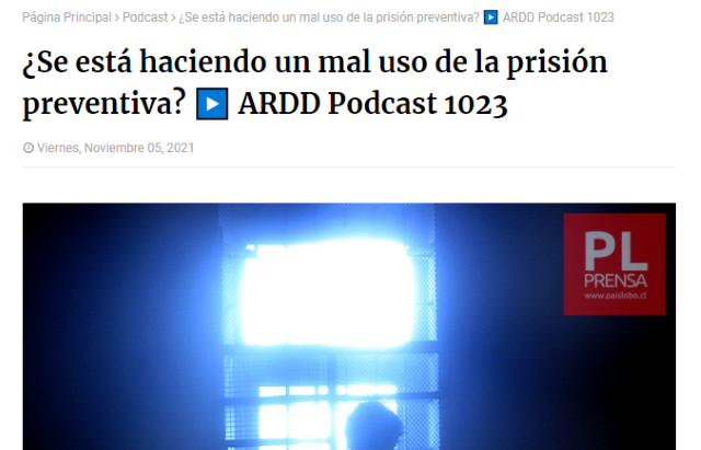 Soledad Llorente convers&oacute; con "Pa&iacute;sLobo", un medio multiplataforma de Osorno.