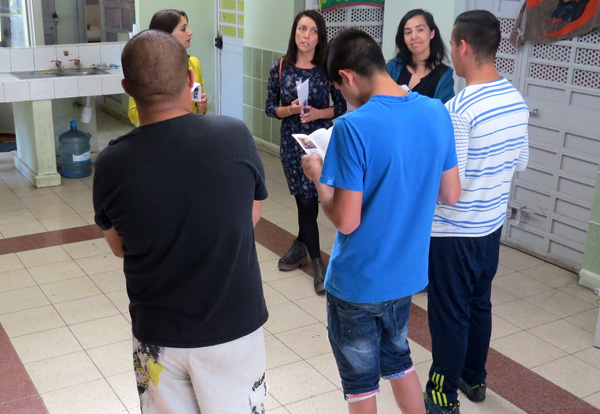 Cerca de 30 j&oacute;venes recibieron atenci&oacute;n personalizada del equipo LRPA de O'Higgins.