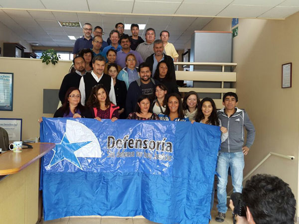 Gran fortaleza han demostrado en Atacama ante la adversidad. All&iacute; estuvieron el Defensor Nacional y los funcionarios de Coquimbo con ayuda. 