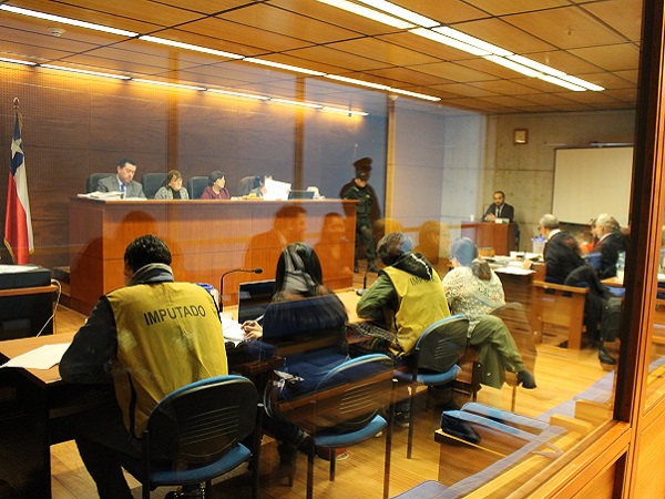 Im&aacute;genes del juicio en contra de Kevin Garrido. El resultado del recurso contra su condena estaba previsto para el 19 de noviembre.