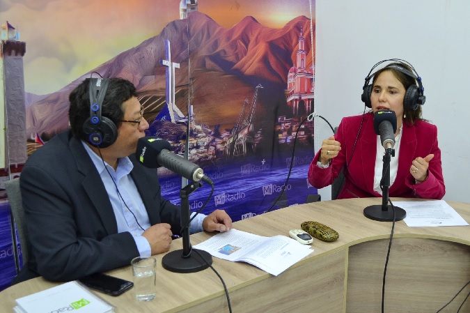 Din&aacute;mica y entretenida fue la entrevista en que la Defensora Regional evoc&oacute; sus inicios en la DPP.