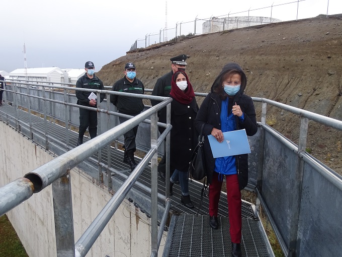  Se efectu&oacute; un recorrido por el per&iacute;metro de seguridad del recinto penitenciario.