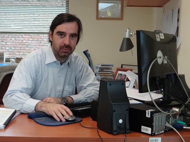Jefe de estudios regional Juan Ignacio Lafontaine.