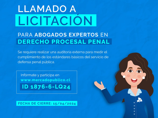 Las postulaciones a la primera licitaci&oacute;n de auditor&iacute;as externas para este a&ntilde;o se recibir&aacute;n hasta el 15 de abril.