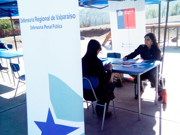 El m&oacute;dulo de la Defensor&iacute;a Regional de Valpara&iacute;so estuvo a cargo de Marcia Pe&ntilde;a.