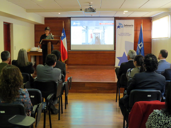 El intendente regional y el presidente de la Corte de Apelaciones de Rancagua asistieron al balance de gesti&oacute;n de la Defensor&iacute;a de O'Higgins. 