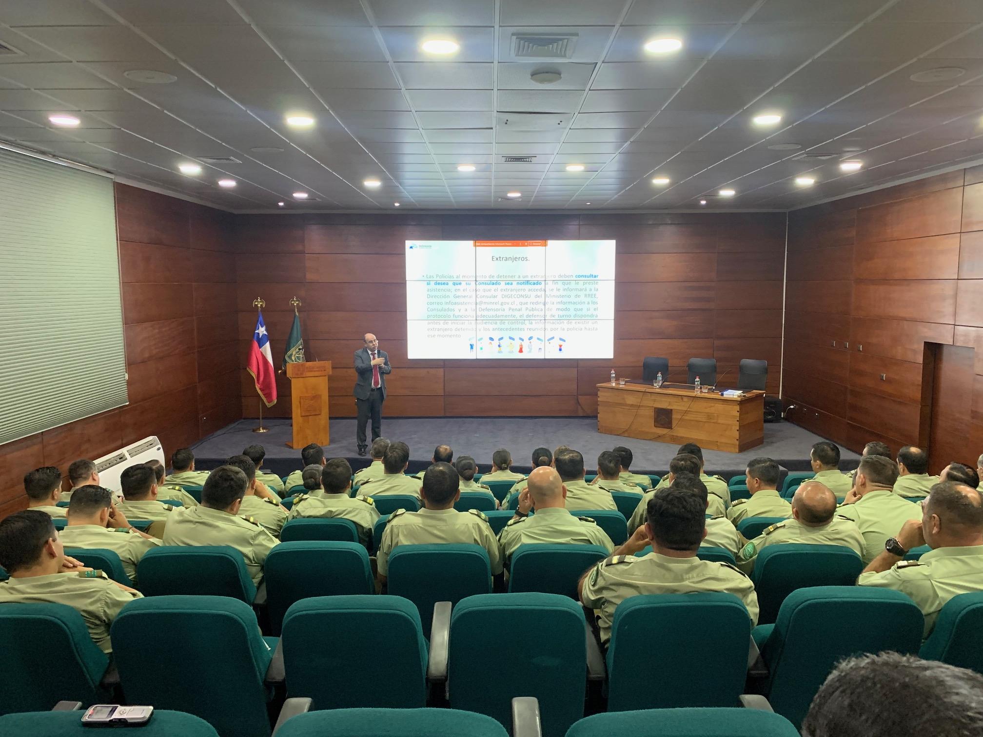 Rub&eacute;n Romero debi&oacute; extender su exposici&oacute;n, dada la utilidad pr&aacute;ctica de los criterios que expuso para el trabajo policial.