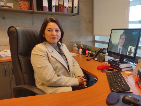 La Defensora regional destac&oacute; la asistencia de defensores en audiencias y necesidad que todo los intervinyes  est&eacute;n presenciales en la sala.