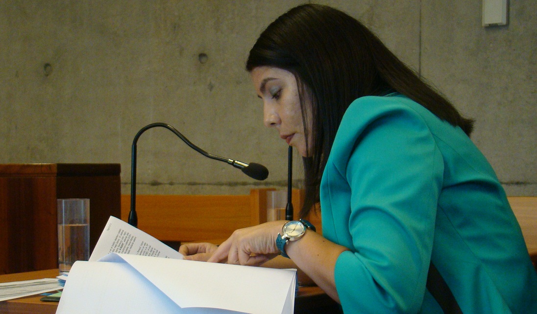 La defensora penal juvenil B&aacute;rbara Antivero represent&oacute; a B.H.M. en su primera formalizaci&oacute;n, una semana despu&eacute;s de haber cumplido 14 a&ntilde;os. 