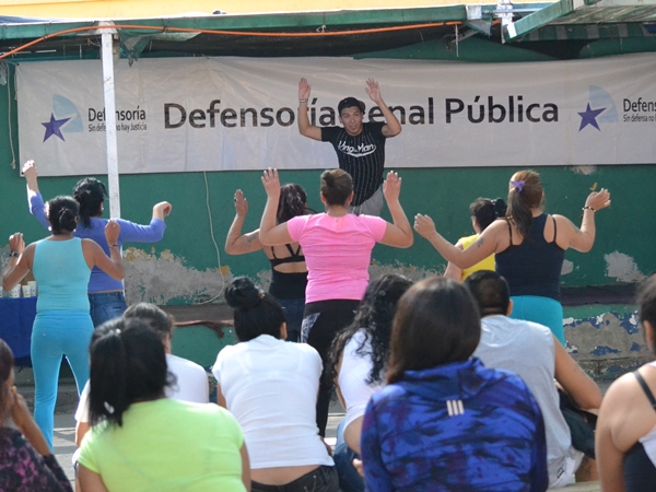 Dinamismo y alegr&iacute;a fueron la t&oacute;nica de la conmemoraci&oacute;n del D&iacute;a Internacional de la Mujer en el penal de Iquique.