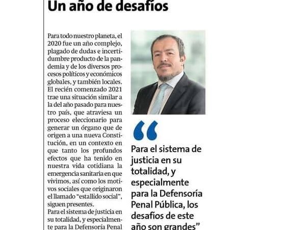 Columna del Defensor Regional se difundi&oacute; en La Estrella de Arica
