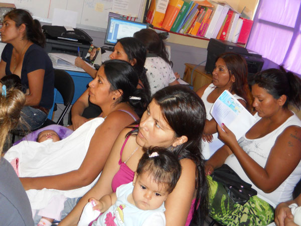 La mayor&iacute;a de las 15 mujeres que est&aacute;n internas junto a sus hijos lactantes en el penal de Acha son extranjeras