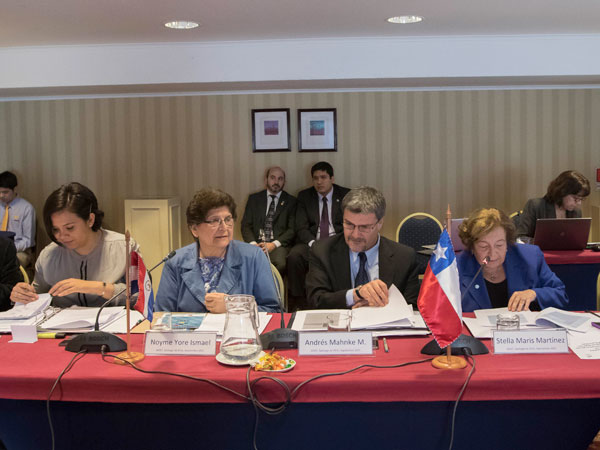 El Comit&eacute; Ejecutivo de AIDEF sesion&oacute; durante toda la jornada de ayer en Santiago.