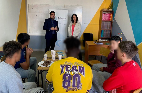 La actividad permiti&oacute; que los j&oacute;venes resolvieran dudas e inquietudes respecto de sus derechos.