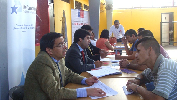 Los defensores p&uacute;blicos atendieron las consutas de 50 internos de la c&aacute;rcel de Peumo.