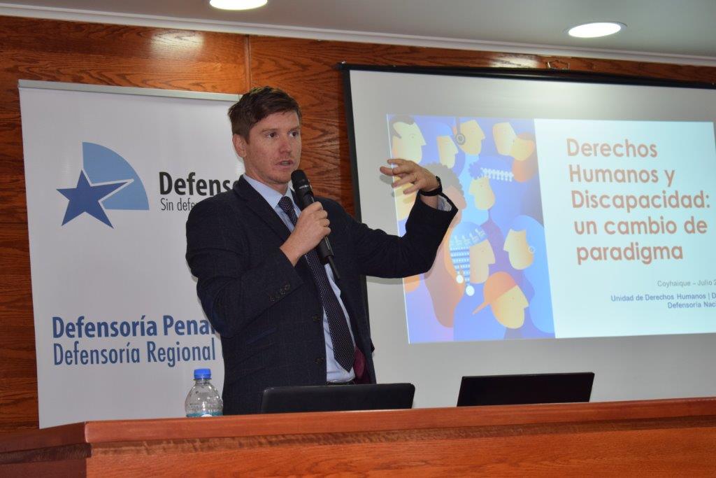 Tom&aacute;s Pascual Ricke expuso sobre Derechos Humanos y Discapacidad:un cambio de paradigma