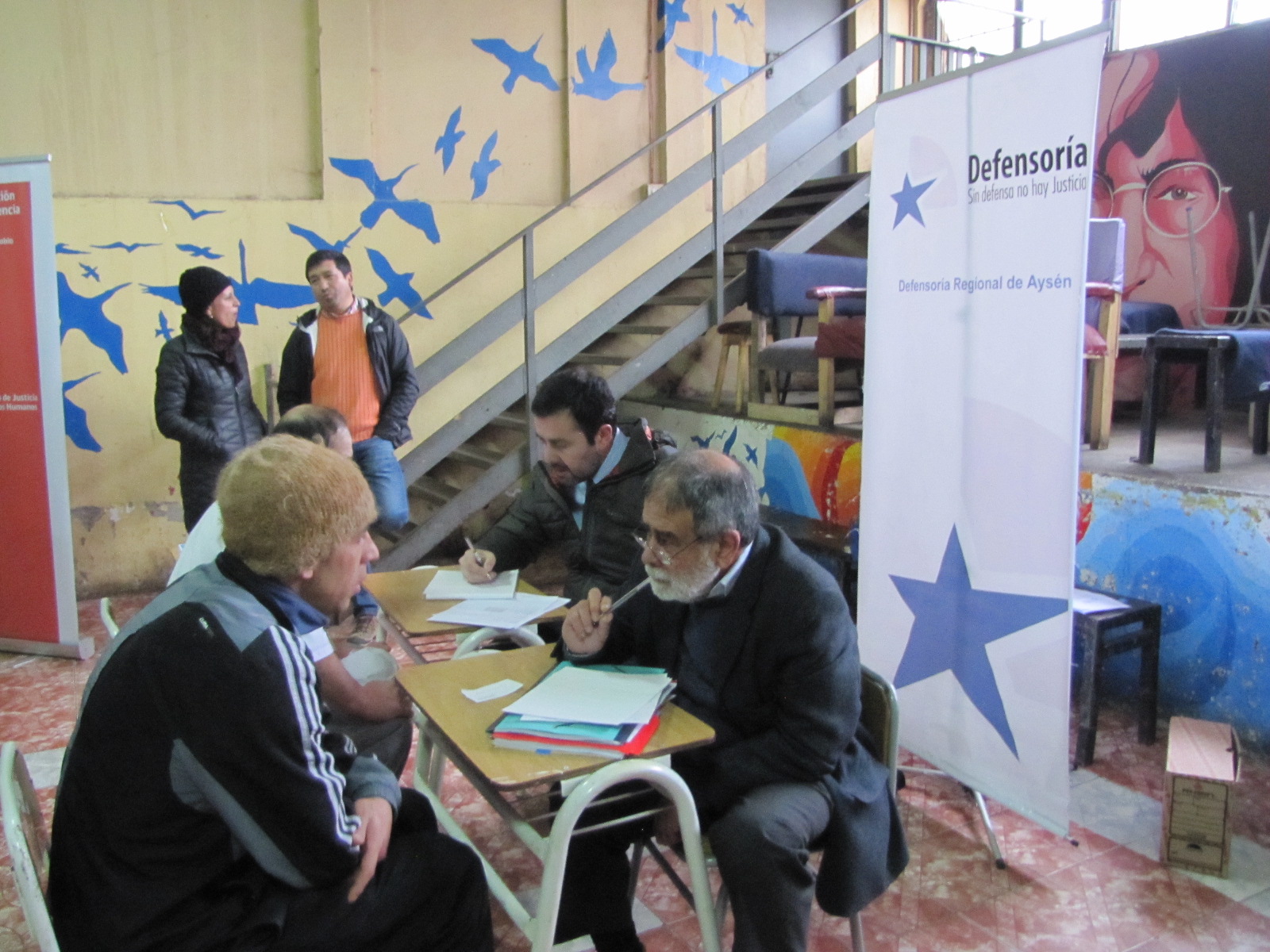 La actividad permiti&oacute; resolver diversas consultas e inquietudes de los internos del CCP de Coyhaique. 