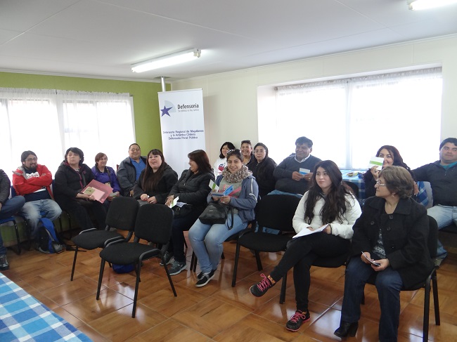 Los miembros de Waywen conocieron que las personas tienen derechos cuando son imputadas.