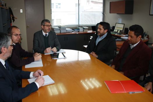 El equipo de defensa penitenciaria de Atacama, junto a los directivos de esa Defensor&iacute;a Regional.