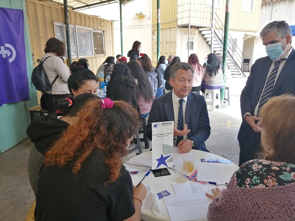 El Defensor Regional de Valpara&iacute;so, Claudio P&eacute;rez, entreg&oacute; resultados deL primer informe.