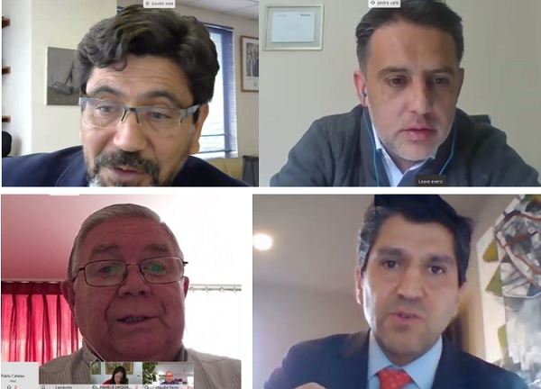 El Defensor Regional de O'Higgins, Claudio Aspe, agradeci&oacute; la participaci&oacute;n de los expositores en el seminario.