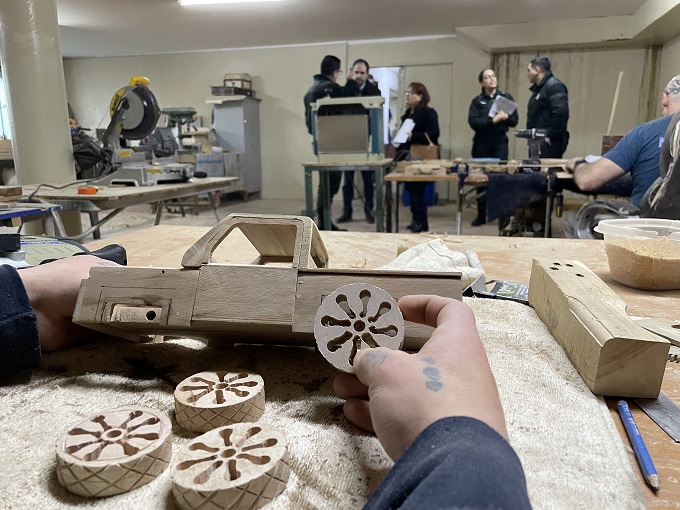 Un taller para trabajos en madera, como existen en otros m&oacute;dulos del recinto penal, fue uno de los requerimientos de los internos.