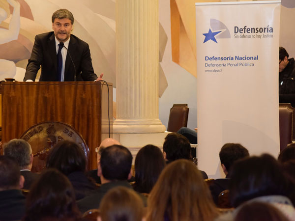 El Defensor Nacional pidi&oacute; mantener la convicci&oacute;n sobre la importancia resocializadora del sistema penal juvenil.