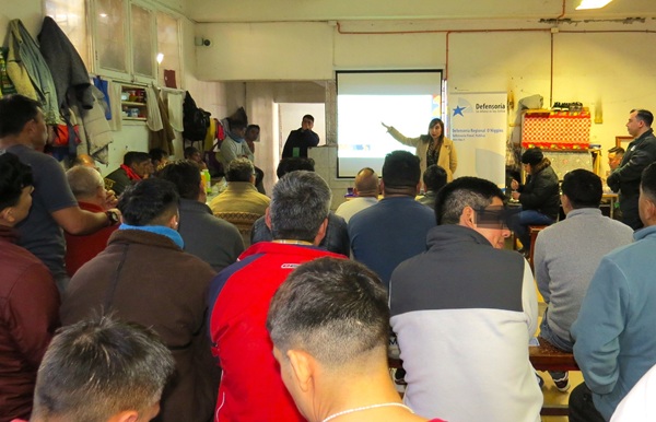 Durante su exposici&oacute;n, la defensora p&uacute;blica penitenciaria Patricia P&eacute;rez explic&oacute; los requisitos para postular a beneficios carcelarios.