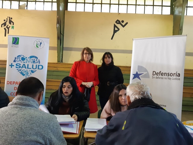 El equipo de defensa penitenciaria estuvo acompa&ntilde;ado por la Defensora Regional, Mar&iacute;a Soledad Llorente.