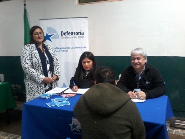 Un activa participaci&oacute;n tuvo el equipo de defensa penitenciaria en esta actividad. 