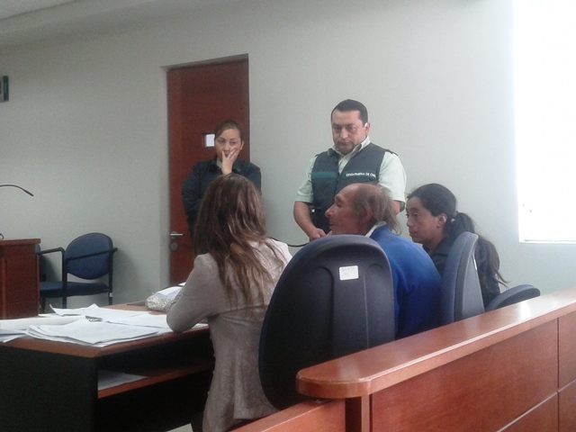 La defensora durante la audiencia de control de detenci&oacute;n realizada en Puerto Montt. 