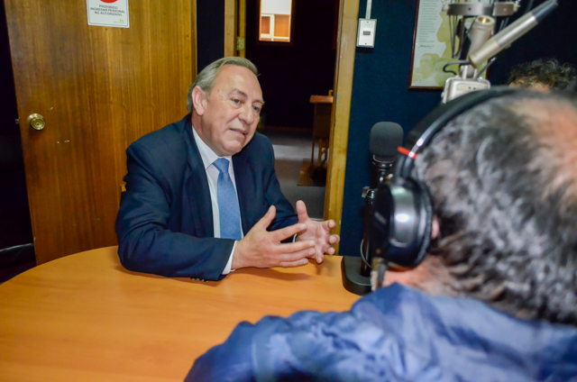 Erwin Neumann destac&oacute; el hecho de que un 95% de las personas crean que es necesario un servicio de defensa estatal.