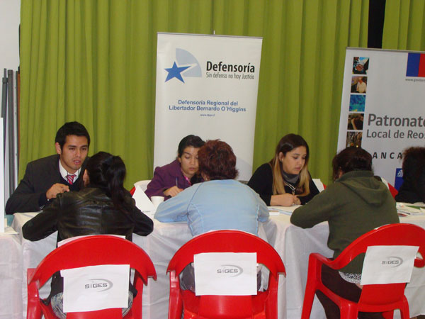 En el m&oacute;dulo de la Defensor&iacute;a fueron atendidas unas 80 mujeres internas en el penal de Rancagua.