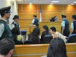 La audiencia de control de detenci&oacute;n y formalizaci&oacute;n contra las dos j&oacute;venes detenidas en Iquique.