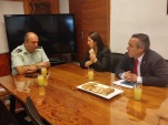 Una fruct&iacute;fera reuni&oacute;n sostuvieron las autoridades de Gendarmer&iacute;a y Defensor&iacute;a Metropolitana Sur
