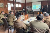 Dentro del ciclo de capacitaci&oacute;n acordado para este a&ntilde;o con la unidad de derechos humanos de carabineros de la regi&oacute;n de los R&iacute;os.