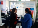 La comunidad escolar del Liceo R&iacute;os  de Chile agradeci&oacute; la posibilidad de tener atenci&oacute;n e informaci&oacute;n en su propio establecimiento. 