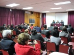 Estudiantes de litigaci&oacute;n de la carrera de Derecho de la UTA dieron examen de juicio oral en donde particip&oacute; como juez la DPP.
