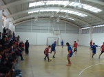 Los internos del penal ranca&uuml;ino disfrutaron la victoria de sus compa&ntilde;eros contra los ex futbolistas profesionales.