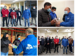109 bolsas se entregaron en 3 penales de la provincia de Concepci&oacute;n. El resto ser&aacute;n distribuidas en las provincias de Biob&iacute;o y Arauco. 