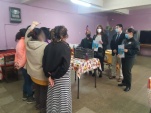 Defensora Regional y defensor especializado conversaron con internas y las sumaron a campa&ntilde;a solidaria.