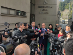 El equipo de Defensores Penales P&uacute;blicos se reunieron con los medios de comunicaci&oacute;n tras conocerse la Absoluci&oacute;n de Jorge Escobar 